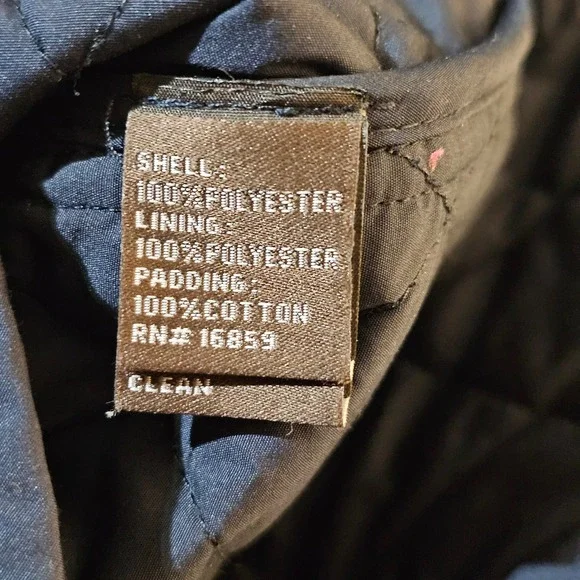 J McLaughlin Womens Navy Quilted Vest Large - Picture 4 of 4